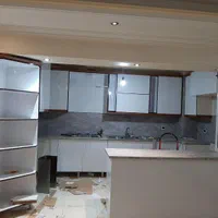 نصب و نصاب قرنیز برچسب کابینت ماربل شیت کاغذ ترمو|خدمات پیشه و مهارت|فردیس, فردیس|دیوار