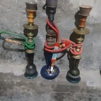 سه عدد قلیان|صنایع دستی و سایر لوازم تزئینی|سراب, |دیوار