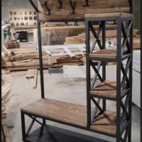 Mettal woodطراحی واجرای سازه های فلزی دکوراتیو|خدمات پیشه و مهارت|یزد, |دیوار