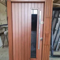 درب ضدسرقت ونیگلس کرکره برقی، نرده شیشه ای کد M201|مصالح و تجهیزات ساختمان|چالوس, |دیوار