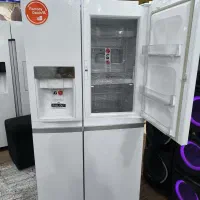 یخچال فریزر ساید بنتلی الجی ۳۳ فوت سفید چرمی|یخچال و فریزر|تهران, امام حسین|دیوار