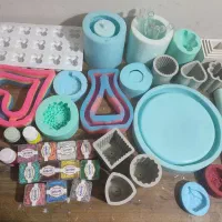 وسایل شمع سازی و سنگ مصنوعی