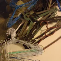 چوب لباسی چوب رختی فلزی و پلاستیکی