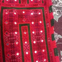 سرتیوپ آینه کریشی با کاموا|لباس|فهرج, |دیوار