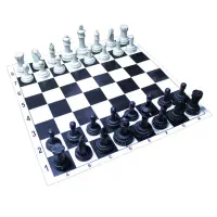 شطرنج پلاستیکی با صفحه مقوا
