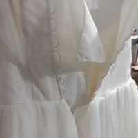 لباس عروس کار شده بسیار شکیل در حد نو|لباس|تهران, جوادیه تهرانپارس|دیوار