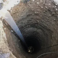 چاه کنی حرفه ای با اکیپ ماهر