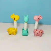 دایناسور زرافه اسباببازی قدرتی آبسرد کن مکعب ابری|اسباببازی بچه|قم, چهل درخت|دیوار