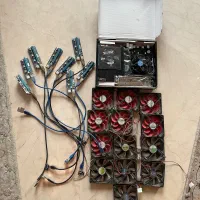 مادربرد بورد Asus b250 فن کابل رایزر رایسر usb|قطعات و لوازم جانبی رایانه|تهران, سعادت‌آباد|دیوار