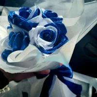 دسته گل ربانی شاین دار|گل مصنوعی|بروجرد, |دیوار