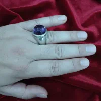 انگشترکلکسیونی لعل آبی