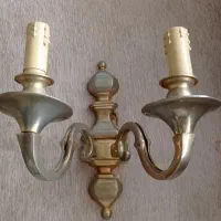 لوستر دیوار کوب برنز