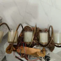 لوستر پذیرایی و آشپزخانه|لوستر و چراغ آویز|همدان, |دیوار