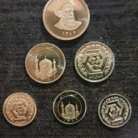 سکه تمام امامی سال ۸۶ و نیم سکه و ربع سکه