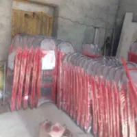 نردبان فلزی  تاشو . قوی محکم  مقام