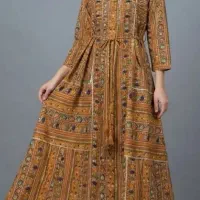 پیراهن نخی ساحلی سون اف