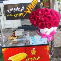 کانتر کامل فرچیپس و چیپس رشته ای|کافی‌شاپ و رستوران|شیراز, معالی‌آباد|دیوار