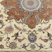 فرش دستباف طرح گل، رج چهل
