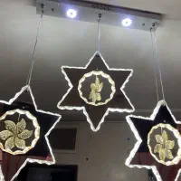 لوستر 3 شاخه 3 ستاره