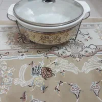 قابلمه چینی مناسب پذیرایی وارمر دار با طرحی شیک|ظروف سرو و پذیرایی|تهران, آهنگ|دیوار