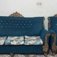 مبل تمیز ۷نفر با میز عسلی