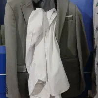 کت شلوار طوسی سایز ۵۰|لباس|همدان, |دیوار