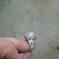 انگشتر نقره رکاب دستساز