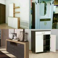 آینه کنسول جاکفشی عمده تک میز تلویزیون