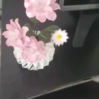 تابلو گل مسی ۳۵۰ گل مصنوعی ۱۰۰