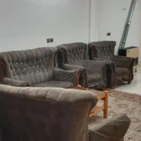 مبل هفت نفره چوبی