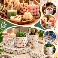 آموزش شمع سازی + سنگ مصنوعی