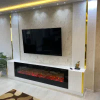 شومینه برقی|بخاری، هیتر، شومینه|سنندج, |دیوار