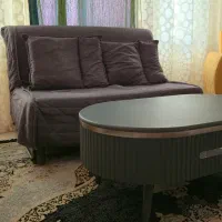 مبل تخت شو و میز جلو مبلی