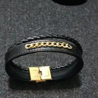 دستبند چرم گاو