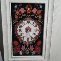 تابلو فرش ساعت