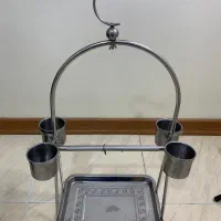 استند استیل طوطی عروس هلندی گرینچیک
