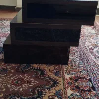 سه عددباکس رنگ قهوه ای