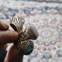 انگشتر طلا روس مردانه باسنگ اصل|جواهرات|یزد, |دیوار