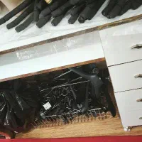 میز ناخن همراه استند لاک ۴طبقه