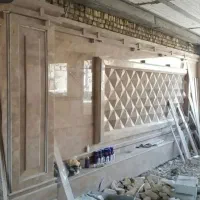 اجرای سنگ کاری و سرامیک کاری.|خدمات پیشه و مهارت|گرگان, |دیوار