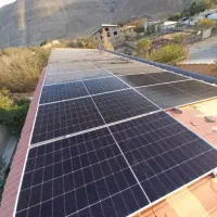 اینورتر خورشیدی، باتری، پنل