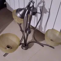 لوستر سه شعله سقفی شیک، دارای حباب یدکی|لوستر و چراغ آویز|کرمان, |دیوار