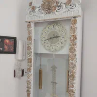 ساعت ایستاده آینه و کنسول لباسشویی|روفرشی|صحنه, |دیوار