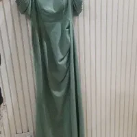 پیراهن مجلسی ساده بلند