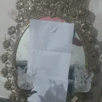 قاب آیینه و شمعدان برنز