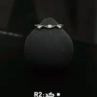 انگشتر نقره مینیمال ۳ نگینی|جواهرات|لاهیجان, انقلاب|دیوار