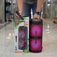 اسپیکر شارژی قابل حمل با میکرفون 6209|پخش‌کننده همراه|شهریار, شهریار|دیوار