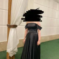 لباس مجلسی (مزون دوز) باکس دوزی شده و پشت بندی