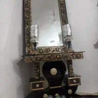 اینه شمعدان میز تزیینی