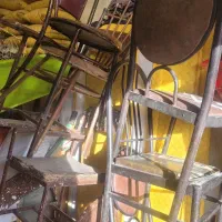 پنجاه عدد صندلی پلاستیکی کوچک مهدکودک|صندلی و نیمکت|تبریز, |دیوار